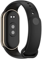 Xiaomi RS146561 Xiaomi mi smart band 8 / 9, szilikon pótszíj, állítható, fekete kép