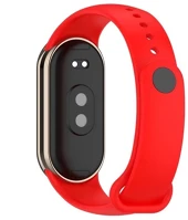 Xiaomi RS146562 Xiaomi mi smart band 8 / 9, szilikon pótszíj, állítható, piros kép