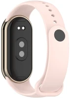 Xiaomi RS146563 Xiaomi mi smart band 8 / 9, szilikon pótszíj, állítható, rózsaszín kép