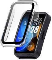 Huawei RS150402 Huawei band 8 / 9 / 10, műanyag védőkeret, kijelzővédő üveggel kép