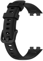 Huawei RS150437 Huawei band 8 / 9 / 10, szilikon pótszíj, állítható, fekete kép