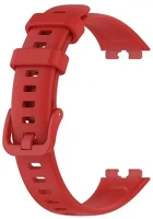 Huawei RS150438 Huawei band 8 / 9 / 10, szilikon pótszíj, állítható, piros kép