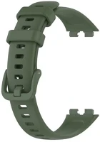 Huawei RS150440 Huawei band 8 / 9 / 10, szilikon pótszíj, állítható, sötétzöld kép