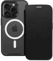 Apple RS157702 Apple iphone 14 pro max, oldalra nyíló tok, kártyatartóval, átlátszó kép