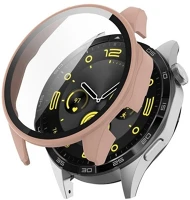 Huawei RS158361 Huawei watch gt4 (46 mm), műanyag védőkeret, kijelzővédő üveggel kép