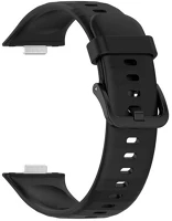 Huawei RS158395 Huawei watch fit 3, szilikon pótszíj, állítható, fekete kép