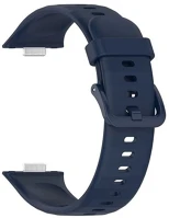 Huawei RS158419 Huawei watch fit 3, szilikon pótszíj, állítható, sötétkék kép