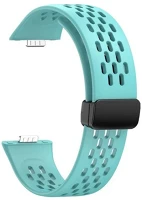 Huawei RS159419 Huawei watch fit 3, szilikon pótszíj, lyukacsos, légáteresztő kép