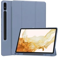 Samsung RS163647 x910 / x916b / x920 / x926b, mappa tok, trifold, érintőceruza tartó, lila kép