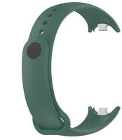 Xiaomi RS163789 Xiaomi mi smart band 8 / 9, szilikon pótszíj, állítható, sötétzöld kép