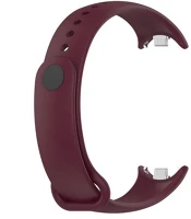 Xiaomi RS163791 Xiaomi mi smart band 8 / 9, szilikon pótszíj, állítható, lila kép
