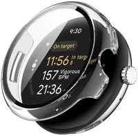 Google RS164063 Google pixel watch 3 (45 mm), műanyag védőkeret, kijelzővédő üveggel kép