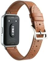 Samsung RS164653 Samsung galaxy fit3 sm-r390, valódi bőr pótszíj, állítható, barna kép