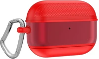 Apple RS95297 Bluetooth fülhallgató töltőtok tartó, szilikon, karabiner, apple airpods kép