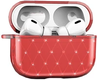 Apple RS95488 Bluetooth fülhallgató töltőtok tartó, szilikon, ultravékony, apple kép