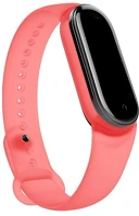 Xiaomi RS97877 Xiaomi mi band 5 / mi band 6, szilikon pótszíj, állítható, rózsaszín kép