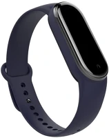 Xiaomi RS97879 Xiaomi mi band 5 / mi band 6, szilikon pótszíj, állítható, sötétkék kép