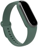 Xiaomi RS97880 Xiaomi mi band 5 / mi band 6, szilikon pótszíj, állítható, sötétzöld kép