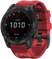 Garmin TS0315 Garmin fenix 5 / 6 / 6 pro / 7, szilikon pótszíj, állítható, tp iconband kép