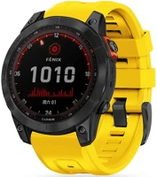 Garmin TS0317 Garmin fenix 5 / 6 / 6 pro / 7, szilikon pótszíj, állítható, tp iconband kép