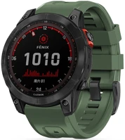 Garmin TS0318 Garmin fenix 5 / 6 / 6 pro / 7, szilikon pótszíj, állítható, tp iconband kép