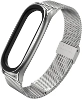 Xiaomi TS0387 Xiaomi mi smart band 7, fém pótszíj, milánói stílus, tp milaneseband kép