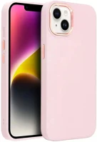 Samsung TS1288 s23 fe sm-s711, szilikon tok, közepesen ütésálló, fémhatású kamera kép