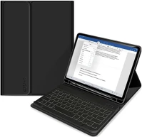 Apple TS3877 Apple ipad 10.9 (2022) / ipad 11 (2025), bluetooth billentyűzetes mappa tok kép