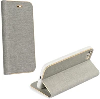 Xiaomi TS4823 Xiaomi redmi note 13 5g, oldalra nyíló tok, stand, luna book, ezüst kép