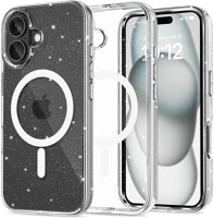 Apple TS7771 Apple iphone 16, műanyag hátlap védőtok + szilikon keret, magsafe kép