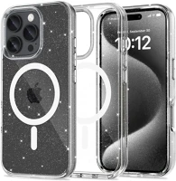 Apple TS7772 Apple iphone 16 pro, műanyag hátlap védőtok + szilikon keret, magsafe kép