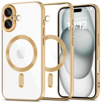 Apple TS7781 Apple iphone 16, műanyag hátlap védőtok + szilikon keret, közepesen kép