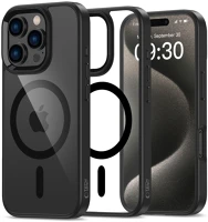 Apple TS7788 Apple iphone 16 pro, műanyag hátlap védőtok + szilikon keret, magsafe kép