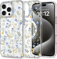 Apple TS7795 Apple iphone 16 pro, műanyag hátlap védőtok + szilikon keret, magsafe kép