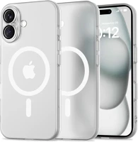 Apple TS7801 Apple iphone 16, műanyag hátlap védőtok + szilikon keret, közepesen kép