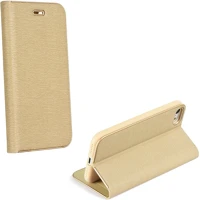 Samsung TS9074 Samsung galaxy a36 5g sm-a366b, oldalra nyíló tok, stand, luna book, arany kép