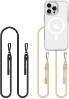 Apple TS9498 Apple iphone 16 pro, szilikon védőkeret + műanyag hátlap, nyakbaakasztó kép