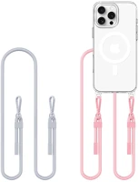 Apple TS9499 Apple iphone 16 pro, szilikon védőkeret + műanyag hátlap, nyakbaakasztó kép