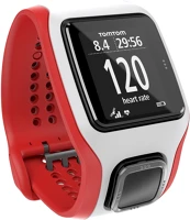 Tomtom 1RA0.001.01 Runner cardio gps sportóra, fehér/piros kép