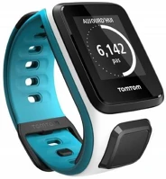 Tomtom 1RF0.001.03 Runner 2 cardio okosóra, fehér/világoskék, s (121-175mm) méret kép