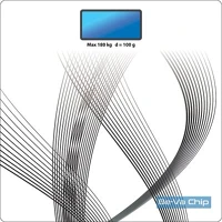 Too BSC-200-W Fehér fürdőszobai mérleg kép