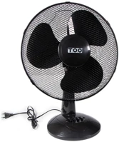 Too TOO FAND-40-201-B Iceberg fekete asztali ventilátor 40cm kép