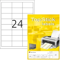 Topstick PPP1061-0321 Etikett címke  64.3x33.8 szegéllyel 100 ív 2400 db/doboz kép
