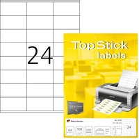 Topstick PPP1061-0325 Etikett címke  70x36 mm szegéllyel 100 ív 2400 db/doboz kép