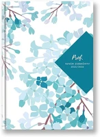 Toptimer 23.0014507 Prof fóliázott papírborító A/5 heti 145x205 mm Türkiz 2025-2026 kép