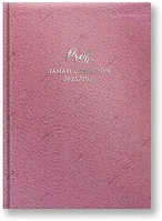 Toptimer 23.0014523 Prof PVC műbőrborító A/5 heti 145x205 mm Mályva metál 2025-2026 kép