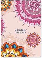 Toptimer 23.0014607 Diák zsebkönyv  papírborító b/6 heti 120x170mm mandala 2025-2026 kép