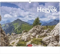 Toptimer 23.01208 Falinaptár  t093 420x310mm fekvő hegyek 2026. kép