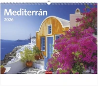 Toptimer 23.01218 Falinaptár  t093 420x310mm fekvő mediterrán 2026. kép