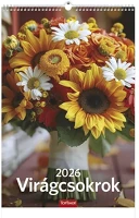 Toptimer 23.01231 Falinaptár  t094 220x330mm álló virágcsokrok 2026. kép